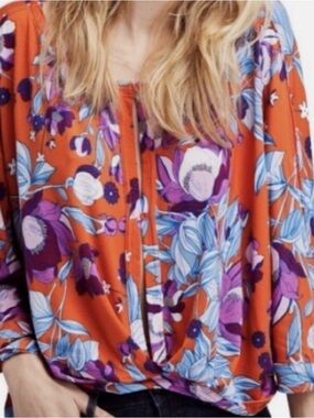Free People Floral Keepin On Top